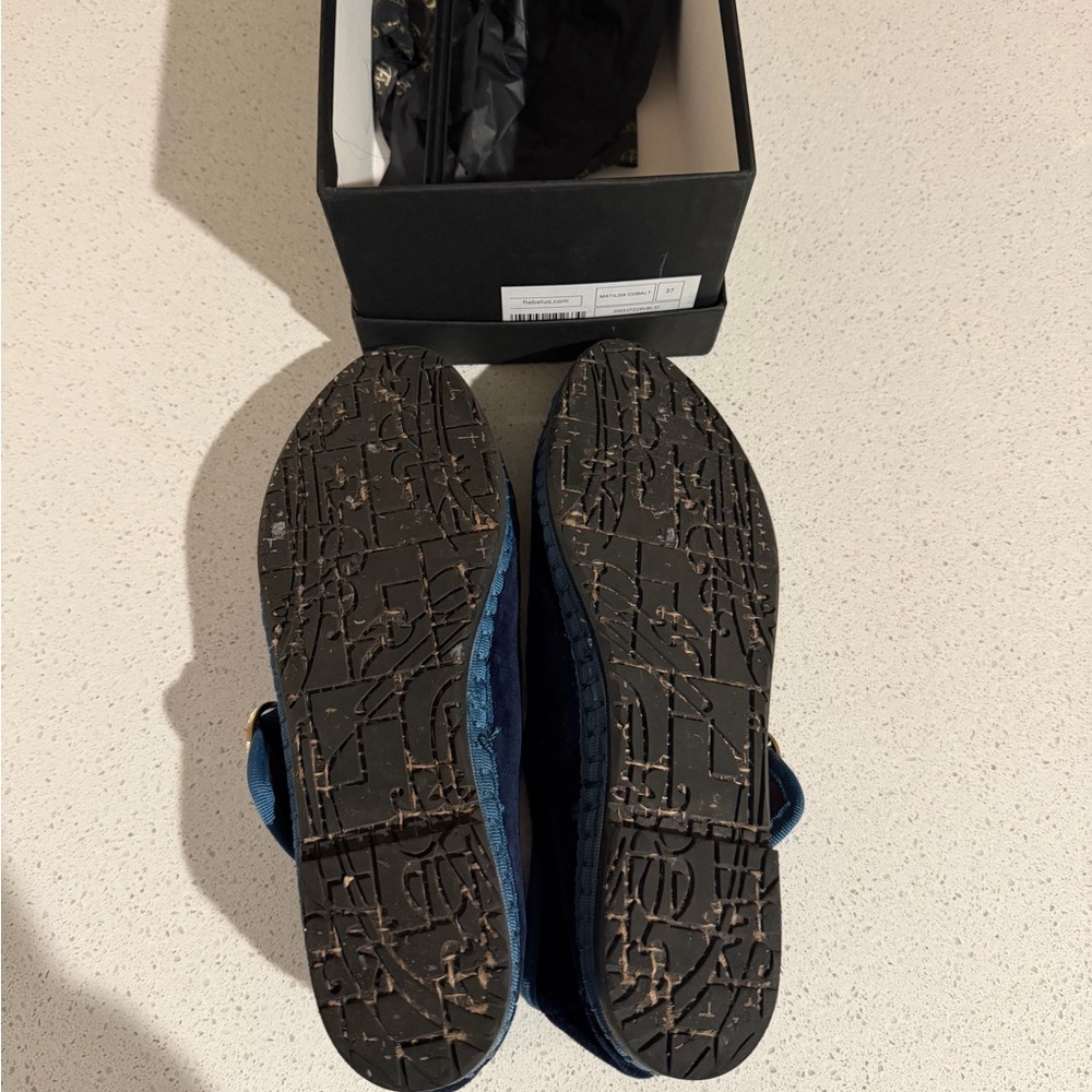 Flabelus Matilda Navy flats size 37 / 5.5 - Picture 5 of 15